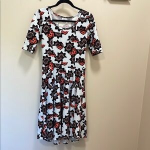 LuLaRoe Floral Patterned Dress